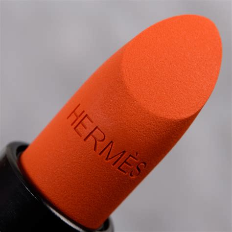 Hermes Orange Boite (33) Rouge Matte Lipstick Review